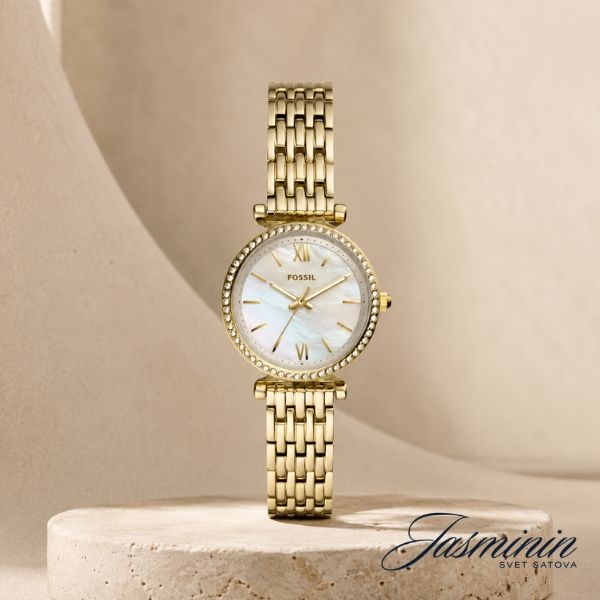 Ženski sat Fossil ES4735 Carlie Mini Gold Tone